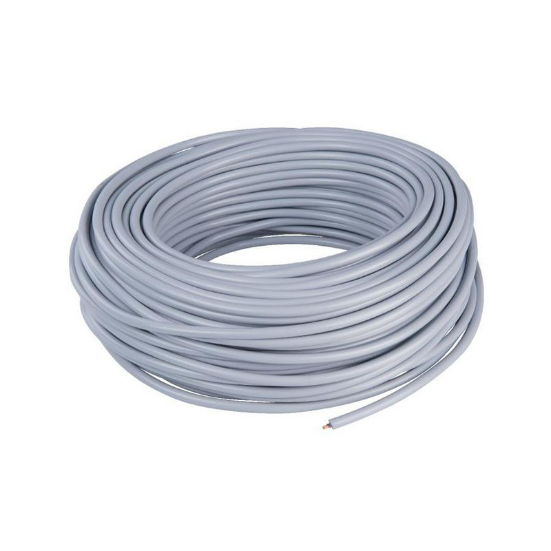 Electraline Câble souple domestique H05 VV-F blanc 2 x 0,75 mm² Diam 7,2 mm Kobleo