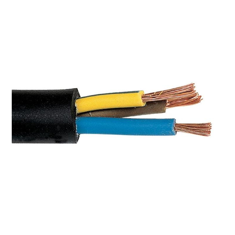 Sermes Câble industriel souple H07 RN-F 3G1,5 mm² Diam 12,5 mm 50 m Kobleo