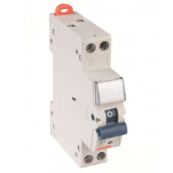 Gewiss Disjoncteur Ph+N connexion à vis 1 module 16A Kobleo