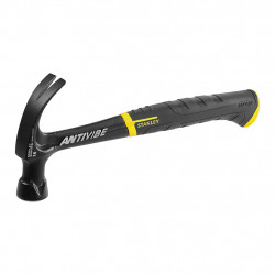Stanley Marteau arrache-clous Antivibe forgé panne courbée Longueur 34 cm Kobleo Stanley Marteau arrache-clous Antivibe forgé panne courbée Longueur 34 cm Kobleo