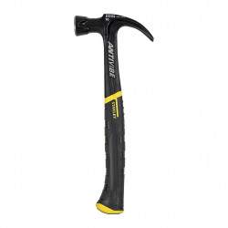 Stanley Marteau arrache-clous Antivibe forgé panne courbée Longueur 34 cm Kobleo Stanley Marteau arrache-clous Antivibe forgé panne courbée Longueur 34 cm Kobleo
