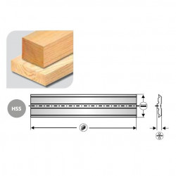 Leman Fer Reversible Acier Black Oxide 410x12x27 Centrofix/Centrostar1475410 Leman Kobleo
