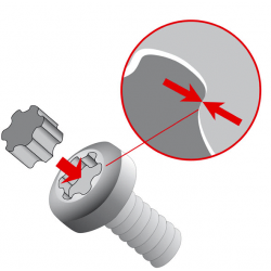 Bahco Jeu 5 clés mâles longues TORX Plus finition phosphatée IP10 IP40 1976T Kobleo