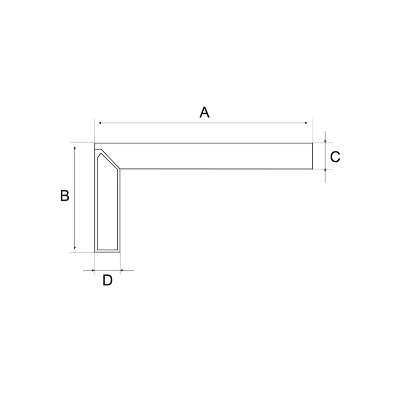 Bahco Equerre de maçon 100 cm 308510000 Bahco Kobleo Bahco Equerre de maçon 100 cm 308510000 Bahco Kobleo