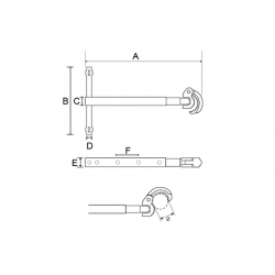 Bahco Clé lavabo télescopique des écrous 10 à 32 mm avec 4 positions 280 mm  Kobleo Bahco Clé lavabo télescopique des écrous 10 à 32 mm avec 4 positions 280 mm  Kobleo
