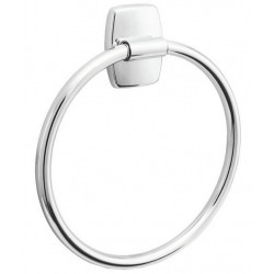 Inda Porte-serviette anneau chromée Diam 190 mm Kobleo