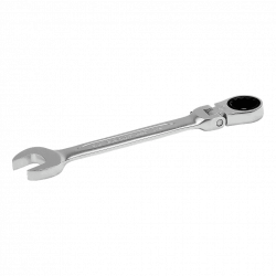 Bahco Clé mixte à cliquet avec tête articulée finition chromée 3/4 in 41RZ-3 Bahco Kobleo