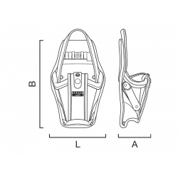 Bahco Étui de perceuse pour droitiers et gauchers 4750-DHO-3 Bahco Kobleo