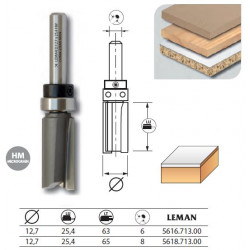 Leman Mèche d'affleureuse droite diam 127 long 63 q6 guide supérieur 5616713 Leman Kobleo