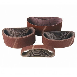 Leman Lot de 2 bandes abrasives corindon 1219x150mm Grain 60 Leman Kobleo