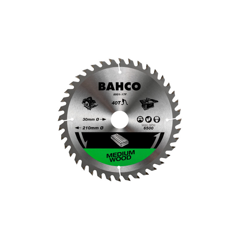 Bahco Lame de scie circulaire à denture fine 150 mm 30 dents pour bois 8501- Bahco Kobleo