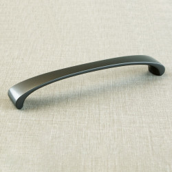 Emuca Lot de 20 Poignées de meuble Kyoto couleur titane entraxe 160 mm Kobleo