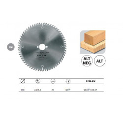 Leman Lame Carbure / Portative Festool D.160x20 Ep2,2 48z Tp Kobleo