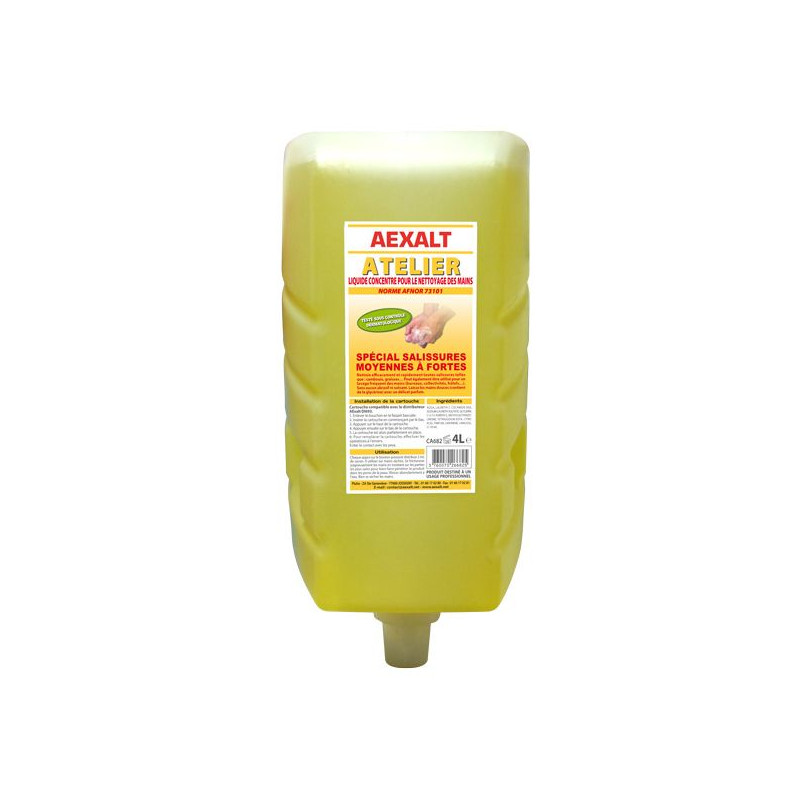 Aexalt Savon liquide concentré à viscosité variable parfum agrume ATELIER Car Kobleo