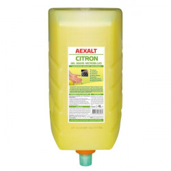 Aexalt Gel mains microbilles spécial fortes salissures 4 L CITRON Kobleo