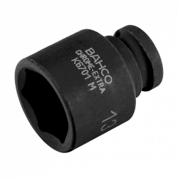 Bahco Douille à choc magnétique 6 pans 1/4 8 mm finition phosphatée KM6701M Kobleo