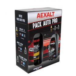 Aexalt Pack nettoyant auto pro intérieur extérieur jantes Kobleo