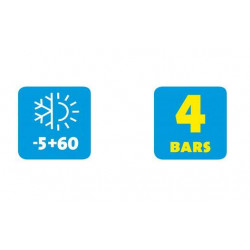 Ribiland Tuyau annelé en PVC 5 m Diam 51mm PRTAN515 Ribiland Kobleo