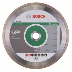 Bosch Disque à tronçonner diamanté Standard for Ceramic D. 230 x 22,23 mm Kobleo