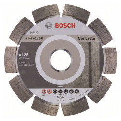 Bosch Disque à tronçonner diamanté Expert for Concrete D. 125 x 22,23 mm Kobleo