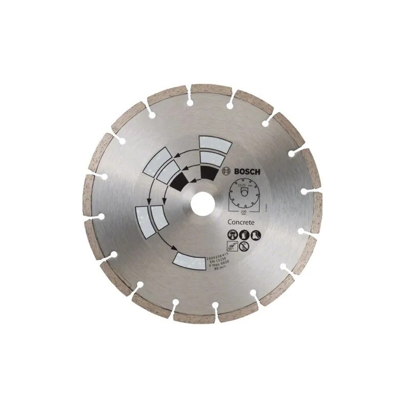 Bosch Disque à tronçonner diamanté spécial béton D230mm Bosch Kobleo