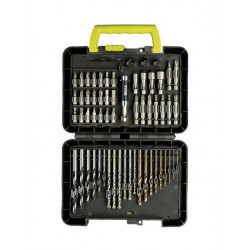 Ryobi Mallette 60 accessoires perçage vissage et boulonnage RAK60DDF Kobleo