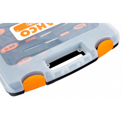 Bahco Jeu 6 tournevis fente/Phillips/Pozidriv PH1-PH2/PZ1-PZ2 605-6-PC Kobleo