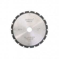Metabo Lame de scie circulaire HW/CT 216x2.4x30mm 20 WZ Metabo Kobleo