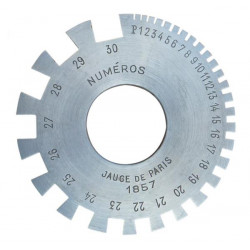 Faithfull Jauge de Paris capacité de 0,5 à 10 mm 640152 Faithfull Kobleo