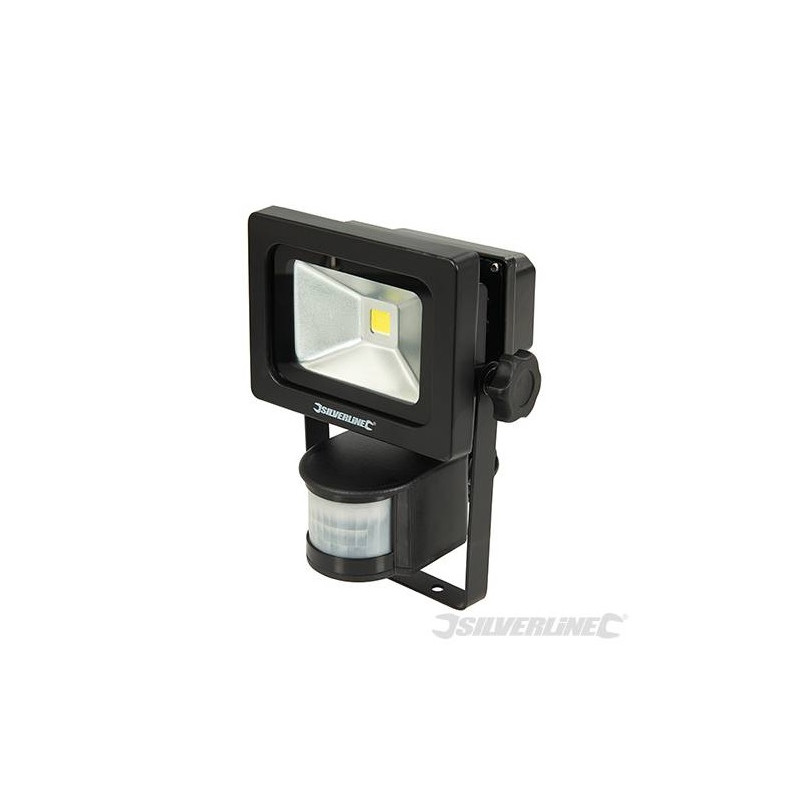 Silverline Lampe solaire LED COB avec détecteur PIR 3 W 200 Lumens Kobleo Silverline Lampe solaire LED COB avec détecteur PIR 3 W 200 Lumens Kobleo
