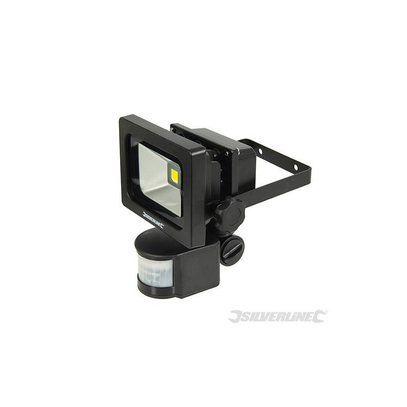 Silverline Lampe solaire LED COB avec détecteur PIR 3 W 200 Lumens Kobleo Silverline Lampe solaire LED COB avec détecteur PIR 3 W 200 Lumens Kobleo