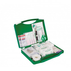Esculape Mallette de secours métallier en polypro vert ASEP METALLIER MALLETTE Kobleo