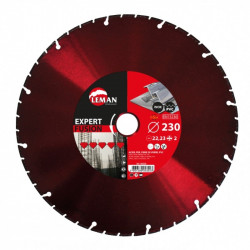 Leman Disque Diamant Brasé Acier 115x22,23 Ht 2 Leman Kobleo