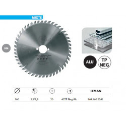 Leman Lame Carbure / Portative D.160x20x42z Tp / Alu Kobleo