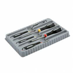 Bahco Jeu 6 tournevis ERGO™ vis à fente et Phillips avec poignée caoutchouc  Kobleo