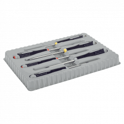 Bahco Jeu 6 tournevis ERGO vis fente Phillips Pozidriv 4x100mm/55x125mm BE-9 Bahco Kobleo