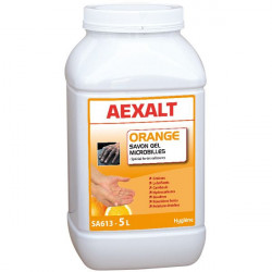 Aexalt Gel mains microbilles spécial fortes salissures 5 L ORANGE Kobleo
