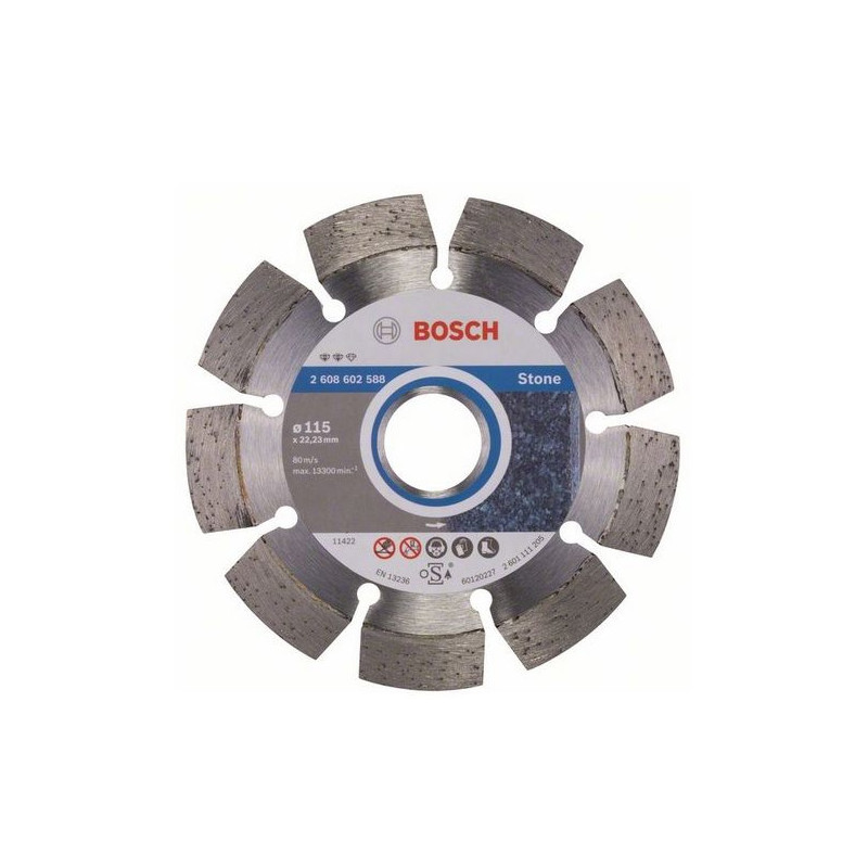 Bosch Professional Disque à tronçonner diamanté pierre béton Diam125mm alésage 22 Bosch Professional Kobleo