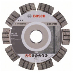 Bosch Disque à tronçonner diamanté Best for Concrete 125 x 22,23mm Kobleo