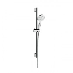 Hansgrohe Set douche Crometta 1 jet Green 6 l/min barre Unica'Croma 65 cm blanc Hansgrohe Kobleo
