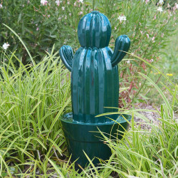 Mundus Cactus d'extérieur vert H 60 cm Yuma Kobleo