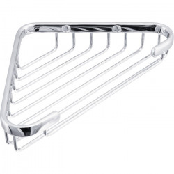 Inda Porte-savon mural d'angle chromé Inda Kobleo