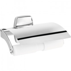 Inda Porte-papier toilette en acier chromé Inda Kobleo