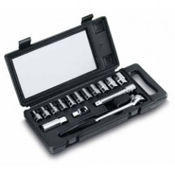 Stanley Coffret de douilles 1/2 6 pans 15 pièces 1-87-065 Stanley Kobleo