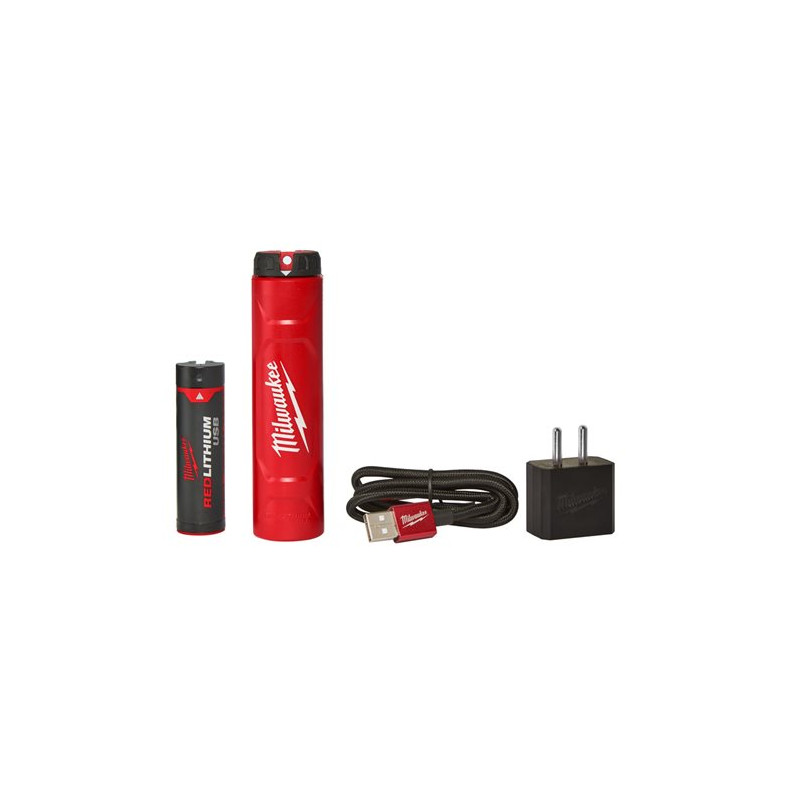 Milwaukee Pack chargeur NRG Red Lithium 4 V 2.5 Ah, USB L4 NRG-201 Milwaukee Kobleo