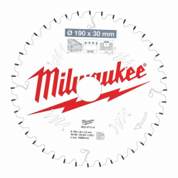 Milwaukee Lame de scie à onglet Diam 190 x 30 x 2.4 mm 40 dents ATB Kobleo