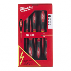 Milwaukee Set de tournevis VDE SLIM 7 pièces Kobleo