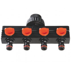 Claber Répartiteur 4 circuits filetage 20/27 mm 503199 Claber Kobleo