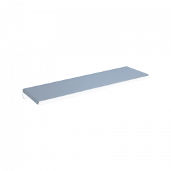 Delabie Tablette murale en inox poli brillant 120x450mm Kobleo