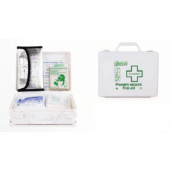 Esculape Coffret de secours en polypro blanc ASEP SEGMENTS COUPES COFFRET Kobleo